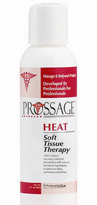 Prossage Warming Massage Oil 3 oz Bottle