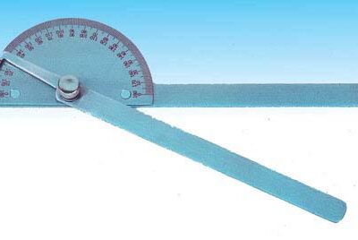 Stainless Steel 8  Goniometer 180 Dg X 5 Dg