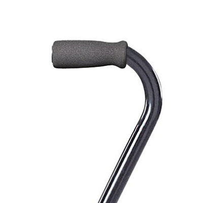 Hand Grip for Quad Cane & Offset Cane  Gray  Foam