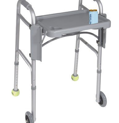 Walker Folding Flip Tray