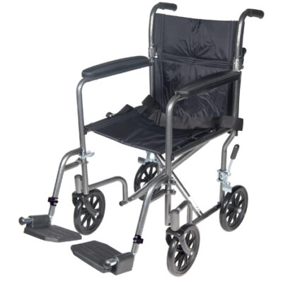 Wheelchair Transport  19  Silver Vein Finish