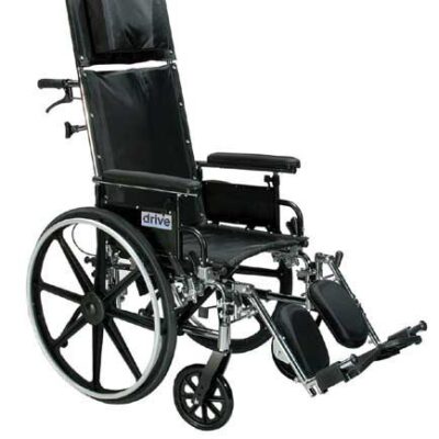 Viper Plus  Reclining W/C 18  Adj Hgt Flip Full Arms  SEL