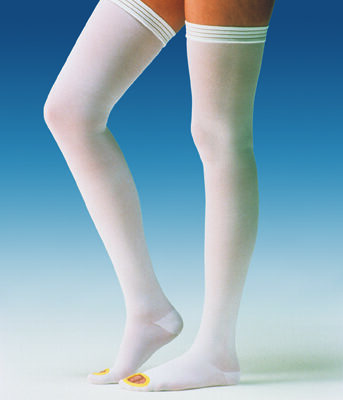 Jobst Anti-Em Thigh-Hi Large-Long (toe: Blue) (pair)