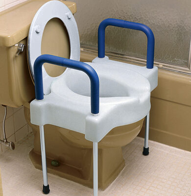Tall-Ette Elevated  Toilet X-W w/Legs 600 Wt. Cap. Steel