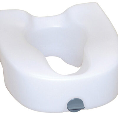 Raised Toilet Seat w/Lock w/o Arms