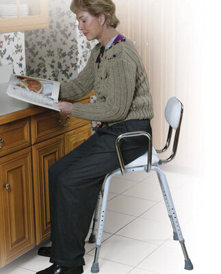 Kitchen (All-Purpose) Stool w/Adjustable Arms