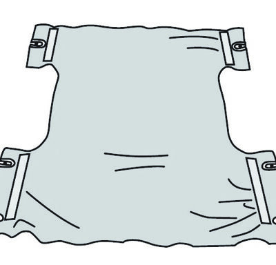 Bariatric Lifter Sling--Canvas for Patient Lifts