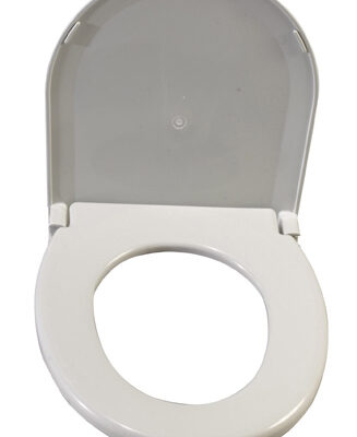 Toilet Seat w/Lid  Oblong Fits #1366E and 1066 Commodes