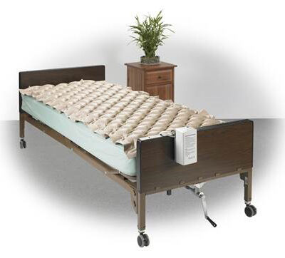 Med-Aire Alternating Pressure Pump & Pad w/End Flaps