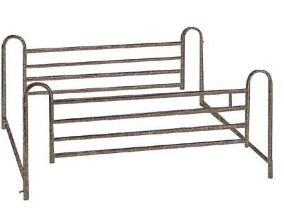 Full Length Hospital Bed Rails (Pair)