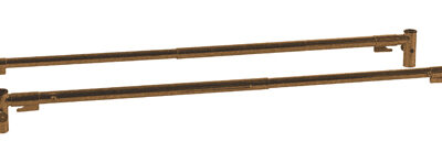 Universal Crossbar for Bed Rails Pair  (Brown Vein)