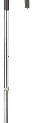 Aluminum Cane Silver Standard Handle Adjustable