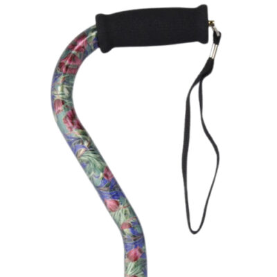 Offset Handle Aluminum Cane Color Canterbury     (Each)