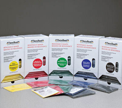 Theraband Dispenser Package Black  30-5' Bands