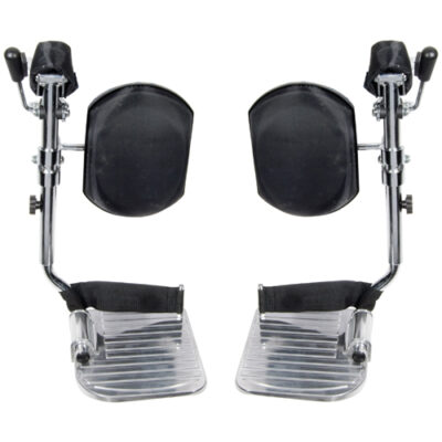 Elevating Leg Rests Only Heavy-Duty w/Calf Pads (pr)