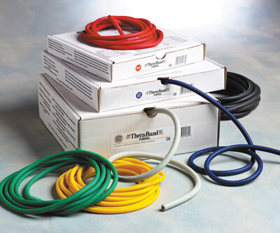 Theraband Light Tubing Set Yellow  Red & Green Tubes 5'