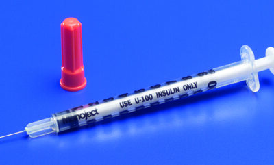 Monoject Insulin Syringes 1/2cc 28g Bx/100