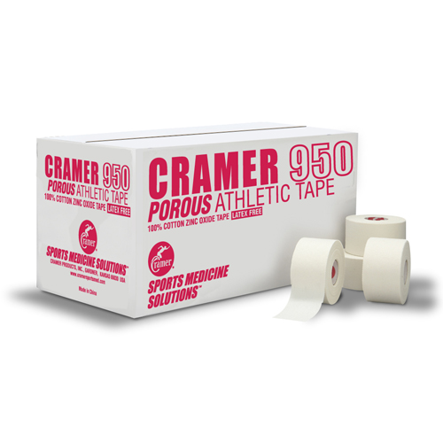 Athletic Tape Cramer 950 Porous 1 x 15 yd Case/48
