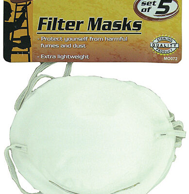 Filter Masks (Pk 5)Dome-Shaped