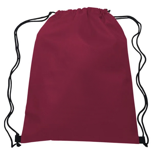 Drawstring Bag Burgundy