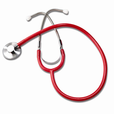 Single Head Nurses Red Stethoscope