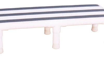 Step Stool  MRI  Single Step PVC 38 W x 12 D x 6.5 H