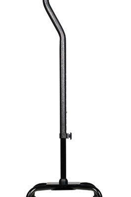 Lumex Bariatric Quad Cane Silver Vein  (Each)