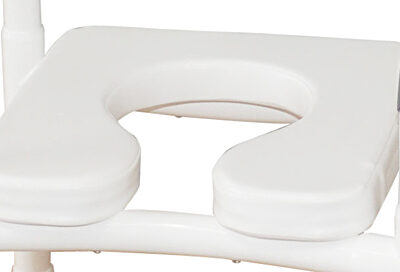 Padded Seat for the MJM Shower Chair  Elongated  Open Front