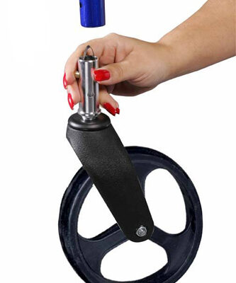 Front Wheel only-3 Hole 8  For D-Lite Rollator