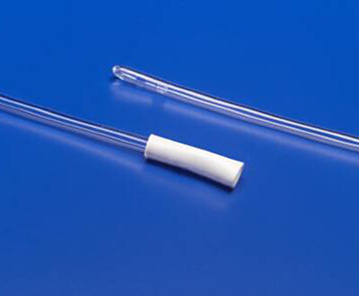 Vinyl Catheters Female 6 1/2 L x 14Fr.  Box/50