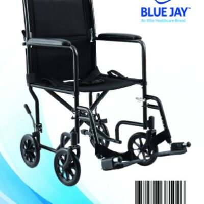 ROLL WITH ME 19  Steel Transport Wheelchair